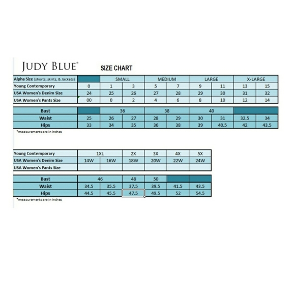 5  7 15 Dark Shark Bite High Rise Skinny - Picture 8 of 8